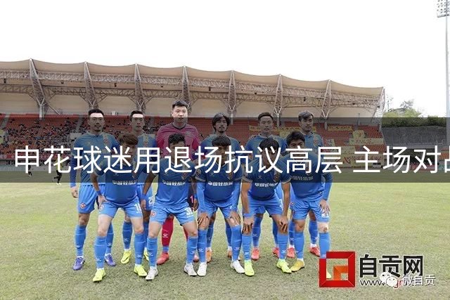 申花球迷用退场抗议高层 主场对战泰山现抵制行为